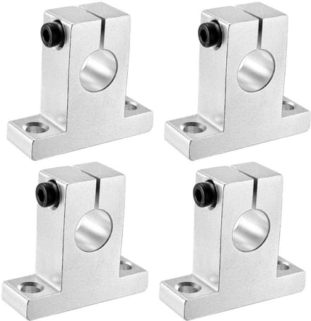 Allecto - Sk12 Lineaire Beweging Rail Stang Klem - Aluminium