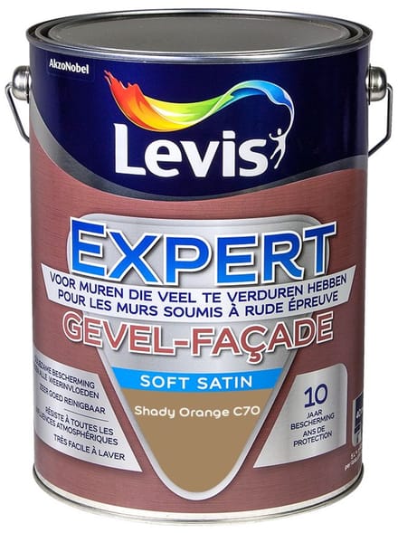Levis - Expert Gevel Mix - Shady Orange C70 - Mengverf - 5 L