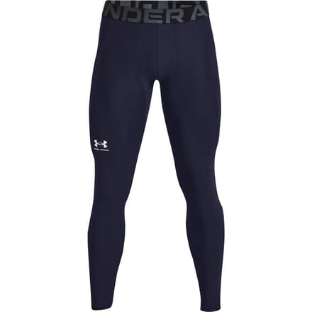 Under Armour HeatGear Legging Heren - thermobroek - blauw - Mannen