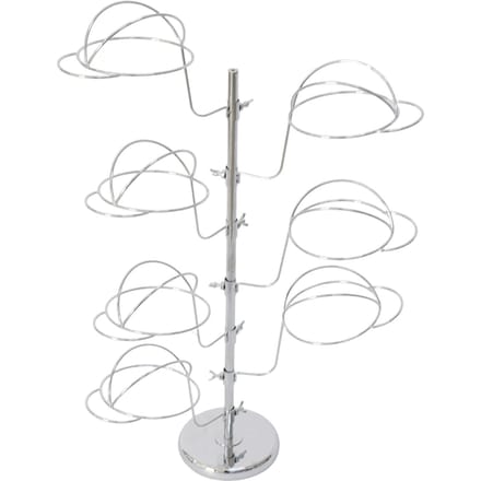 Présentoir à Chapeaux 7 Niveaux Métal Support d'Exposition pour Magasin white