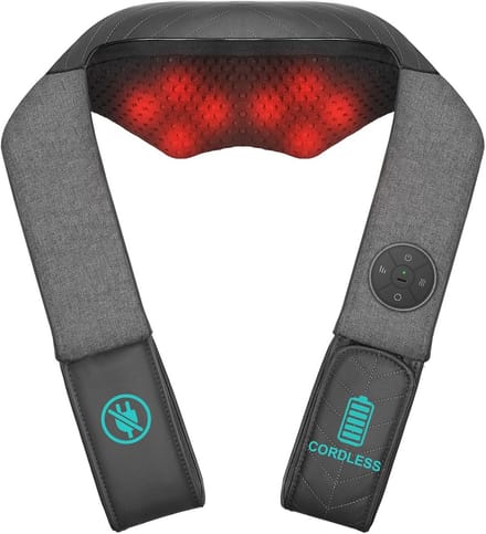 Nekmassage Verwamed - Shiatsu Draadloos - Spiermassage - Herstel