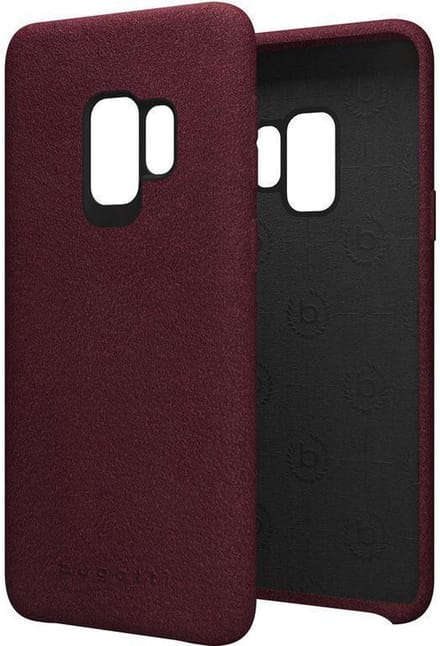 Bugatti Porto Ultrasuede Luxe Hoesje Samsung galaxy S9 Rood
