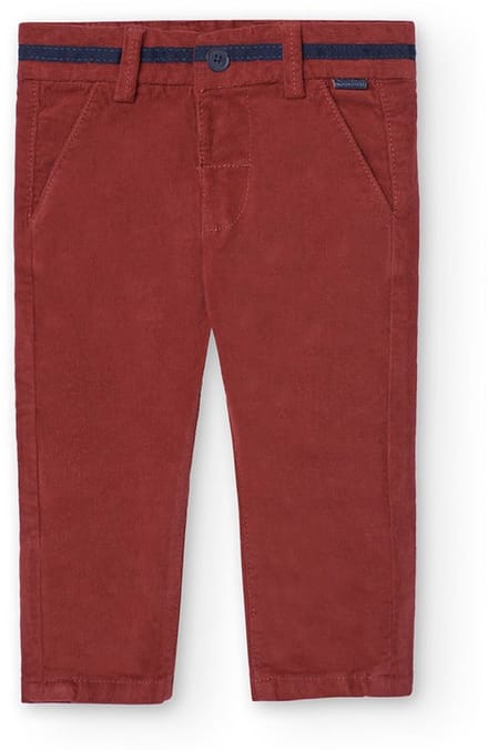 Boboli Microcorduroy Broek Rood 6 Years Jongen