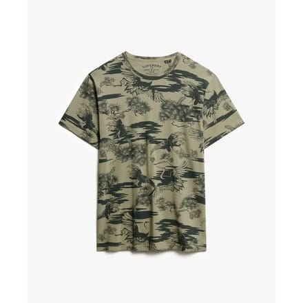 Superdry - Classic Essential T-shirt met print - Heren - T-shirts