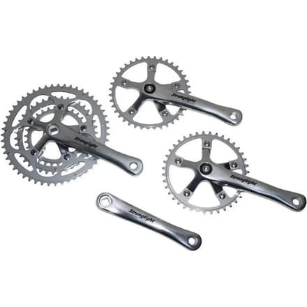 Crankset voor + achter Stronglight Impact Tandem 9-10V 115Mm