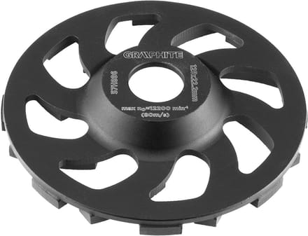 Graphite - Diamantschijf - 125mm - Heavy Duty - Voor Beton en Steen