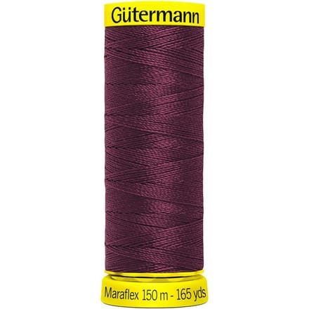 Gütermann Maraflex, No. 120, voor zeer elastische naden - 369 Bordeaux rood