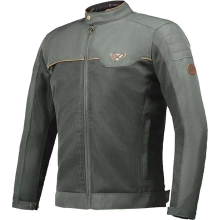 Ixon Cornet Groen Bruin Textiele Motorjas - Jas