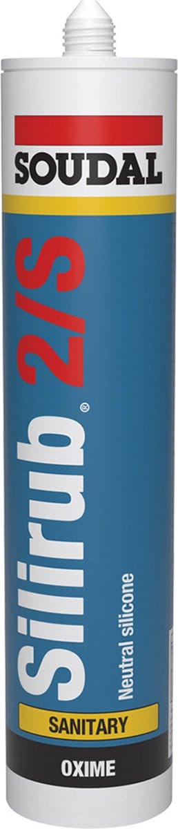 Soudal Silirub 2/S 300 ml Ral9006 Alu-Wit