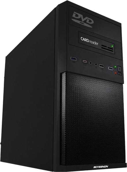 ScreenON - AMD Office Pro PC - Ryzen 7 PRO 5750G - 1000GB SSD - 32GB RAM - DVD - Cardreader - WiFi + Bluetooth - Windows 11