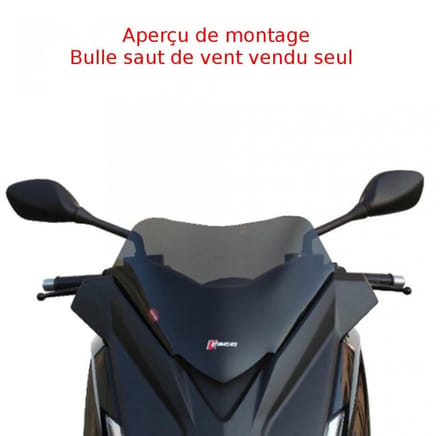 Bulle et saut de vent Faco pour Scooter Yamaha 400 X-Max 2013 à 2016 Neuf