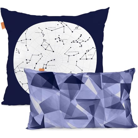 Set van 2 kussenhoezen Cosmos | Blanc