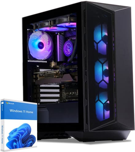 Sedatech Advanced Gaming PC Waterkoeling ATX Compact • Intel i7-12700KF 12x 3.6GHz • Geforce RTX4060Ti • 32Gb DDR5 • 2Tb SSD M.2 • WiFi • Bluetooth, USB C • Windows 11 • Desktop computer