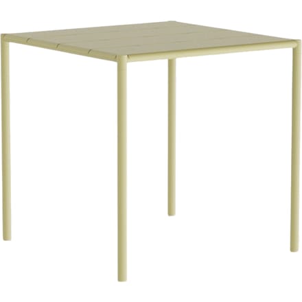 NINE Sinus tuintafel - yellow - 75,5 x 75,5 cm