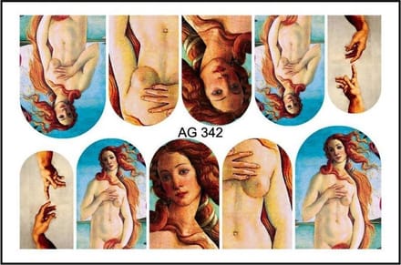 Korneliya Airbrush Waterdecal AG 342