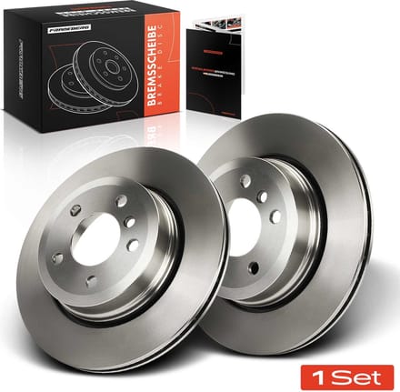 Frankberg 2x Remschijven Achteras voor BMW X3 E83