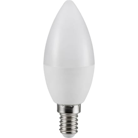 Müller-Licht LED kaars E14 2,9 W 2.700 K opaal, 2-pak