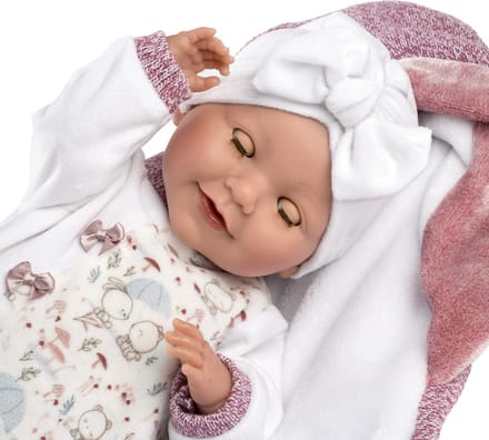 Llorens Babypop met geluid en slaapogen - 40 cm - Vanaf 4 jaar