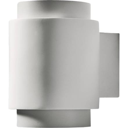 TECNICO by Sforzin Wandlamp Syme, wit, rond, Ø 11 cm, gips, GX53