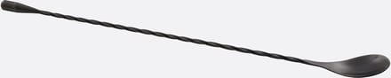 Point-Virgule barlepel uit rvs metallic zwart 30.5cm