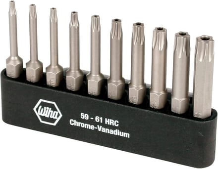 Bit Set - Schroef Bits - Klus Klussen - Met Houder - 10 Delig - Multicolor