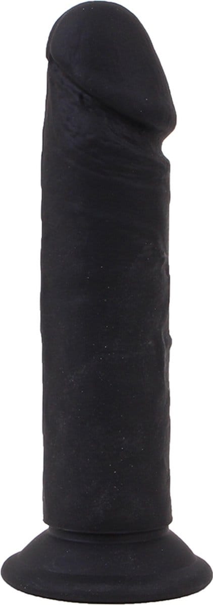 Kiotos Cox - Siliconen Dildo Met Zuignap 21 x 4,5 cm - Zwart