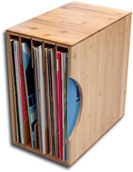 ApexArte® Lp Opbergsysteem - Lp Houder - Lp Koffer - Hout