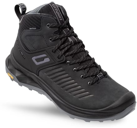 Grisport Journey mid zwart wandelschoenen uni (15419-01)