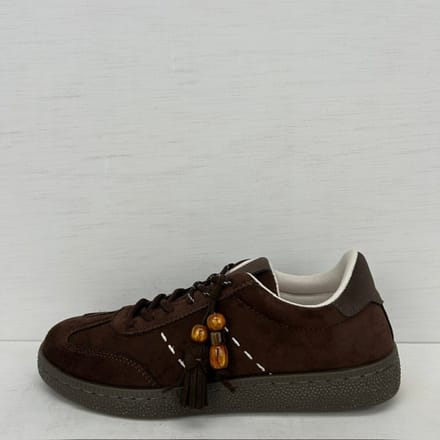 Casual retro sneaker bruin Bruin / 37