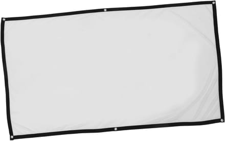 Projectiescherm - Filmdoek - Thuisbioscoop - Brede kijkhoek - 72 inch - Wit