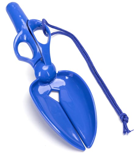 Nobleza Hondenpoepschep - Poepgrijper voor Honden - Poepschepper - Compact en Draagbaar - 25,2 cm - Blauw