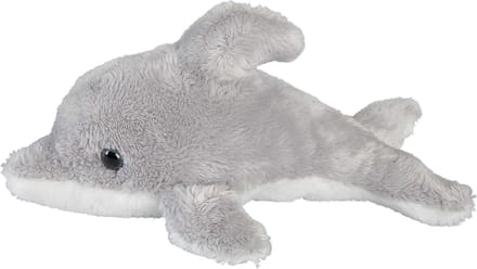 Ravensden Pluche dolfijn - knuffel dolfijn - 15 cm - zeedieren knuffel