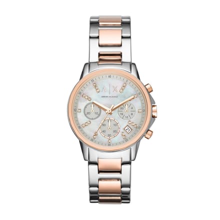 Armani Exchange AX4331  Dameshorloge 36 mm - Rosékleurig