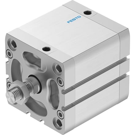 Festo Compacte Cilinder 80mm Boring 50mm Slag ISO 21287 Dubbelwerkend - 572733 - P2BTH