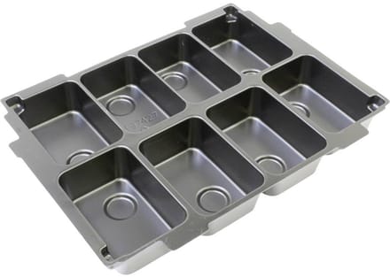Makita kofferinzet/inlay met 8xBL1850B Accuplekken - 839742-7