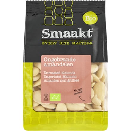 Geblancheerde amandelen bio