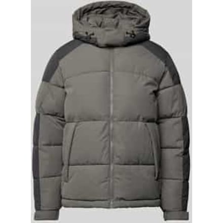 Jack & Jones Jas Jcoaero Puffer Sn 12260428 Gargoyle/asphalt Mannen Maat - L