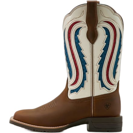 Leren westernlaarzen voor dames Ariat Ranchwork VentTek 360