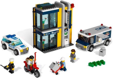LEGO City Bank & Money Transfer, Bouwpakket, 5 jaar, 405 stuk(s)