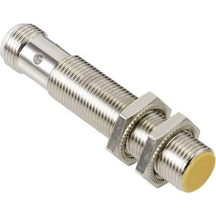 TRU COMPONENTS Naderingsschakelaar Inductief TC-9393044 TC-9393044 M12 Vlak PNP (Ø x l) 12 mm x 61.8 mm