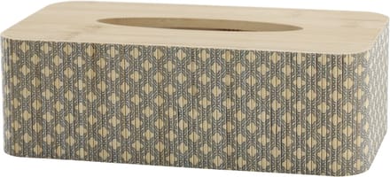 Chic Antique Amilly Bamboe Tissuehouder – Bamboe Tissue Box voor Interieur – Landelijke Stijl