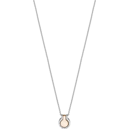 Esprit ESNL00301242 Fuse collier - Zilver roségoudverguld - Rosékleurig