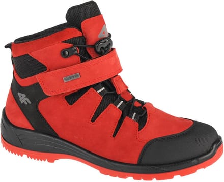 4F Junior Trek, voor een jongen, Rood, Trekkingschoenen, maat: 34