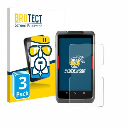 Screenprotector 3 Stuks voor Honeywell ScanPal EDA71 Beschermglas transparant