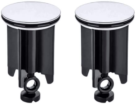 Dailygoods - 2 Stuks Verstelbare Badkamer Wastafel Afvoerstop