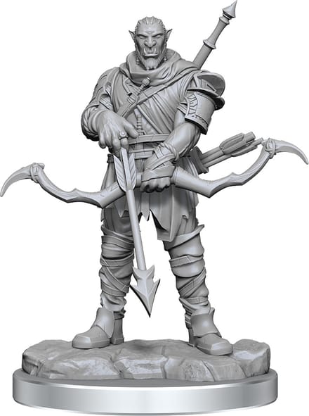 D&D Nolzur's Marvelous Miniatures Orc Ranger Male