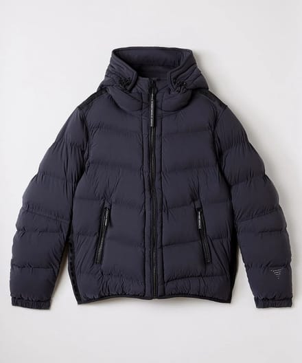 Krakatau Junior Puffer jack met capuchon - Maat 128