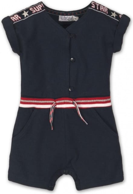 Dirkje Superstar jumpsuit navy  maat 62