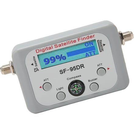 Digitale Satellietzoeker 950 tot 2150MHz ATT Buzzer Functie Satellietsignaalmeter met Kompas voor