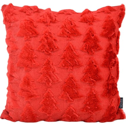 NOVÉE Sierkussen furry xmas tree | 45 x 45 cm | polyester